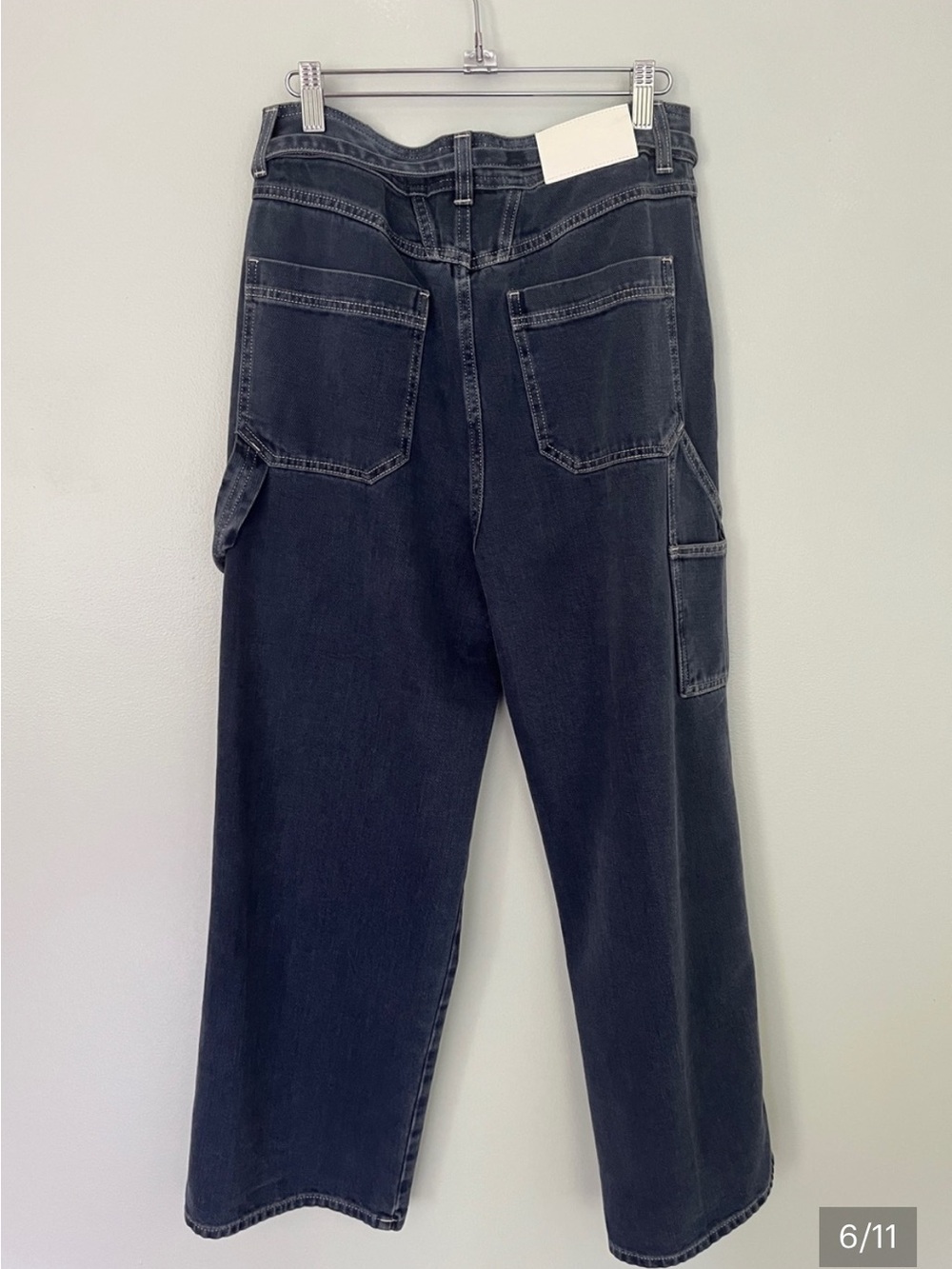CLOSED Blue Jeans with Self-Tie Belt - Picture 4 of 10